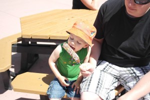 I like the chocolate and sprinkles best