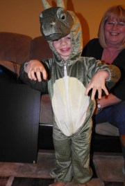 This was the costume he ended up wearing.